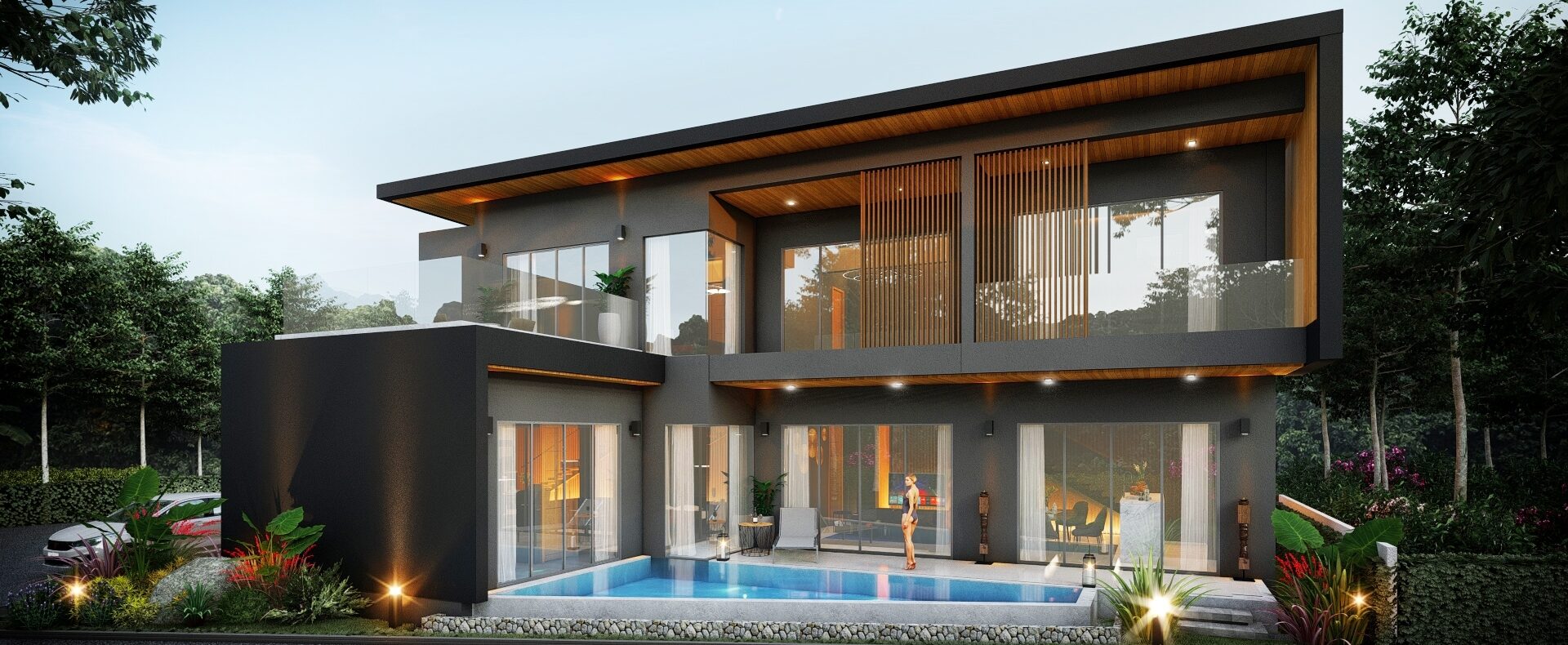 Type A Pool Villa 3 bedrooms- QA Living