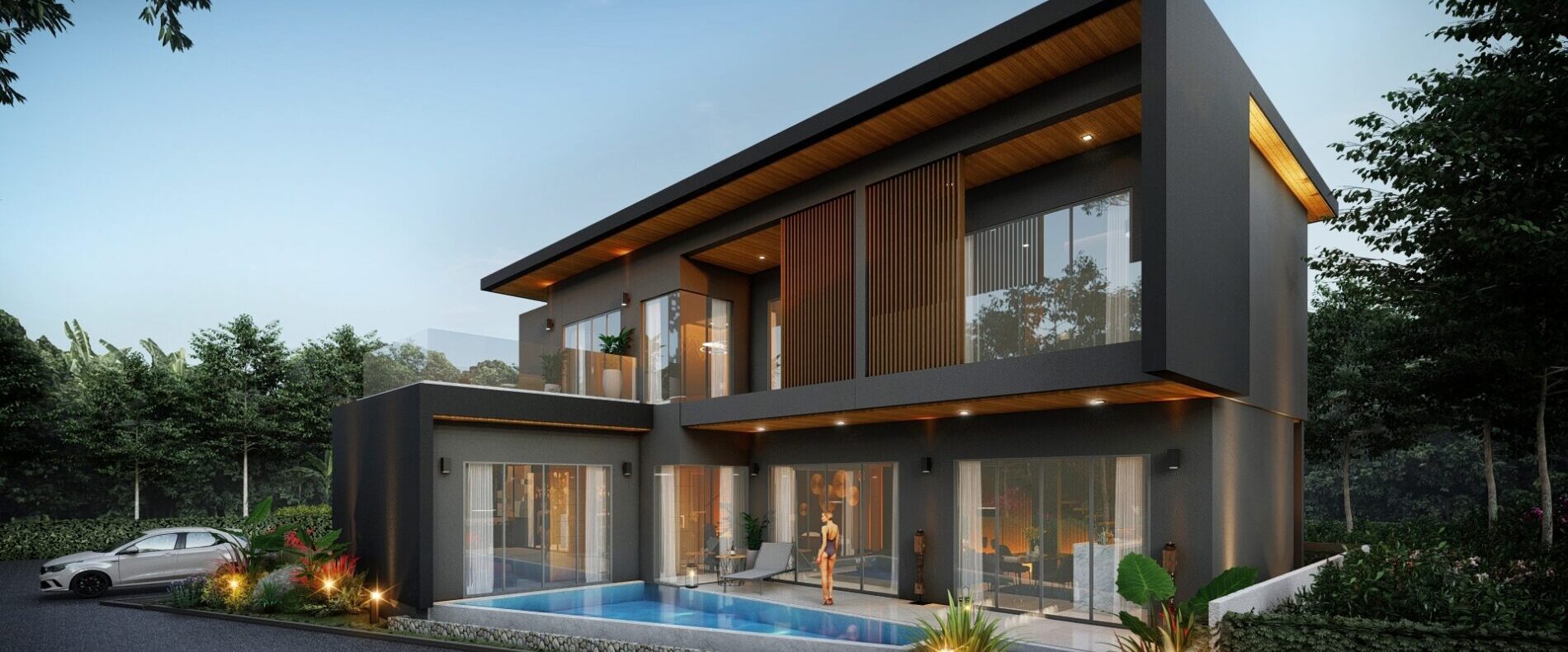 Type A Pool Villa 3 bedrooms- QA Living